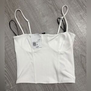 White Tank size small